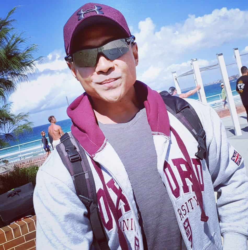 Coach Sharm, a personal trainer in Singapore