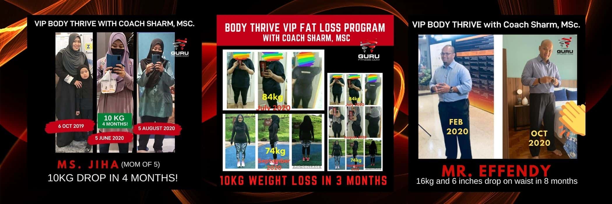 Testimonials from Jiha and Effendy for the best personal trainer in Singapore